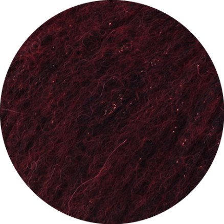 Lana Grossa Lucciola Garn 11 Sort Rød Lana Grossa Lucciola Garn 11 Sort Rød
