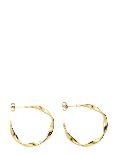 My Jewellery Earring Twisted Hoop   Gold   ONE SIZE