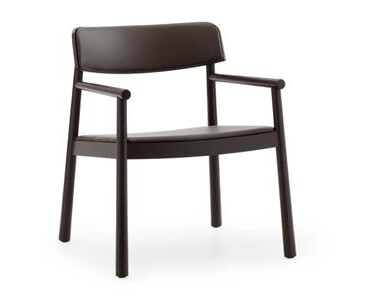 Normann Copenhagen Timb Lenestol Trukket Brun/sjokoladefarget Skinn