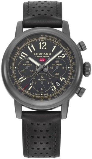 Chopard Herreklokke 168589 3028 Mille Miglia Grå/Lær Ø42 mm Chopard Herreklokke 168589 3028 Mille Miglia Grå/Lær Ø42 mm