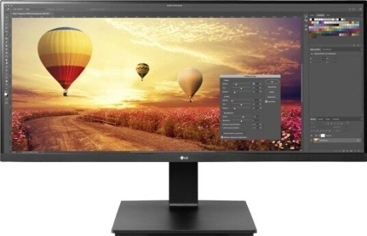 LG 34" UltraWide IPS-skjerm 2560x1080 HDR 75Hz Svart LG 34" UltraWide IPS-skjerm 2560x1080 HDR 75Hz Svart