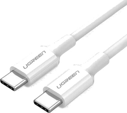 Ugreen Usb-C Usb-C Usb-Kabel 1 M Hvit 6957303865512