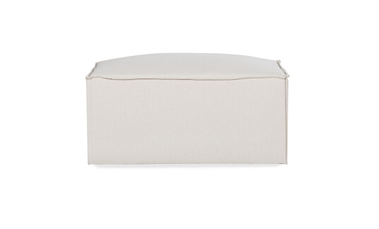 Soffadirekt CUBIT PREMIUM Fotskammel Sandbeige