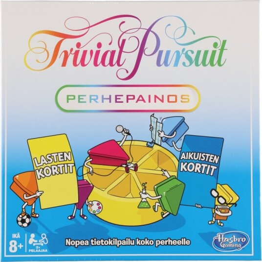 Hasbro Trivial Pursuit Family Edition Familierspill - Trivia for Hele Familien