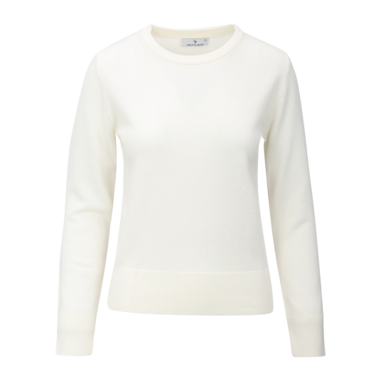 Bailey Crewneck Cream XS Merino crewneck