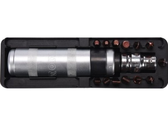 Yato YT-28015 Slagskrutrekker med Utskiftbare Spisser i Metall Yato YT-28015 Slagskrutrekker med Utskiftbare Spisser i Metall