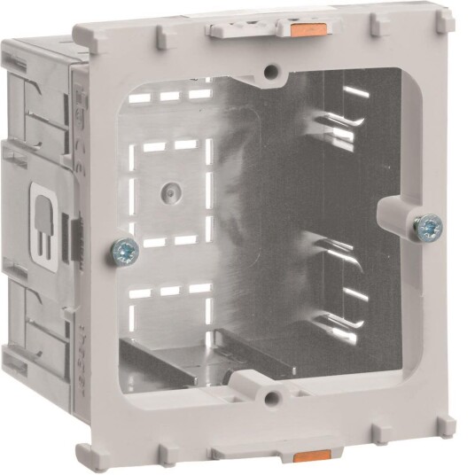 Hager GLT4001 Apparatboks 1 rom 60 mm draavlastningmulighet Installasjonsmaterial