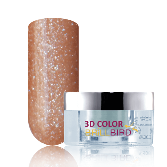 Brillbird Norge 3D Diamond akryl D08 Beige 10 ml