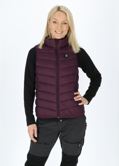 X-Trail Colorado Lightweight Vest W Burgundy 40 Vester X-Trail Colorado Lightweight Vest W Burgundy 40 Vester