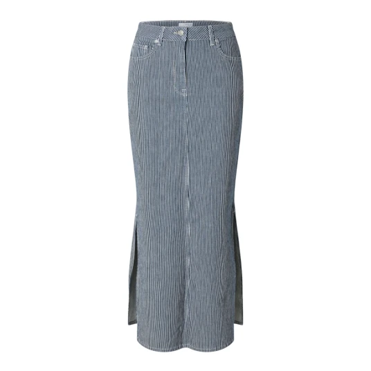 Selected Femme Dame Skjørt Blå S,