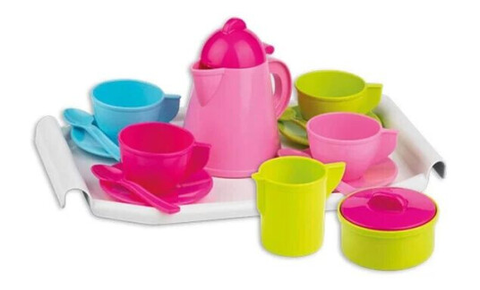 Androni Tray with tea set Androni Tray with tea set