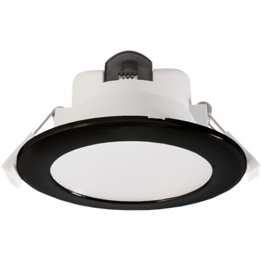 Deko Light Acrux Downlight 90mm 9W Hvit M/ Avtagbar Svart Ring