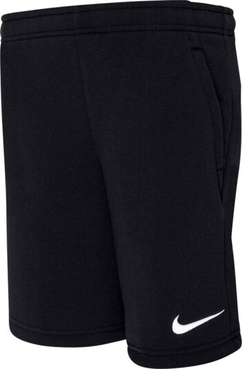 Nike Shorts Fleece Park 20   Svart/hvit Barn størrelse S: 128 137 cm