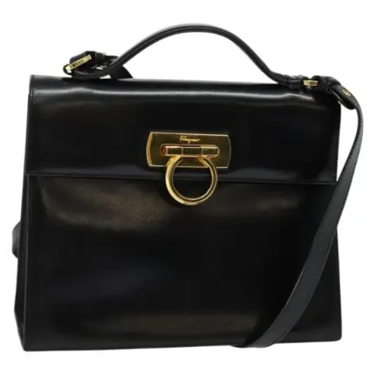 Salvatore Ferragamo Dame Svart