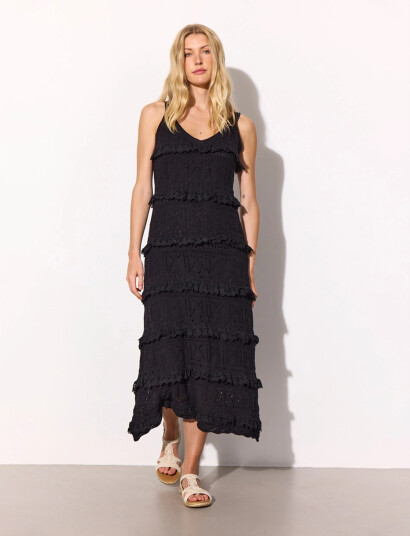 Hunkøn Sienna Knit Dress Black XL Hunkøn Sienna Knit Dress Black XL