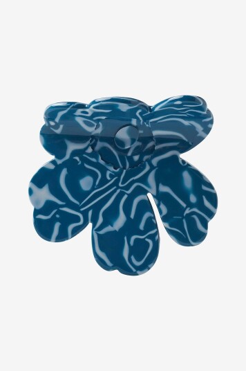 Marimekko Unikko Hair Clip Small Blå
