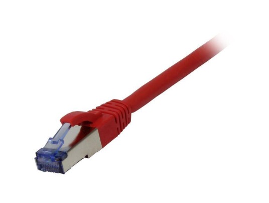 Synergy RJ45 Nettverkskabel Cat6a S/FTP 50m Rød
