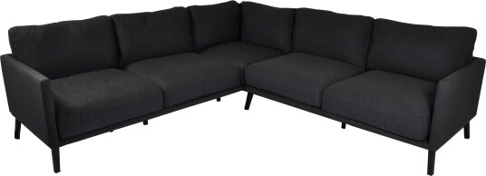Fritab Easy sofagruppe Svart Sunbrella Svart Fritab Easy sofagruppe Svart Sunbrella Svart