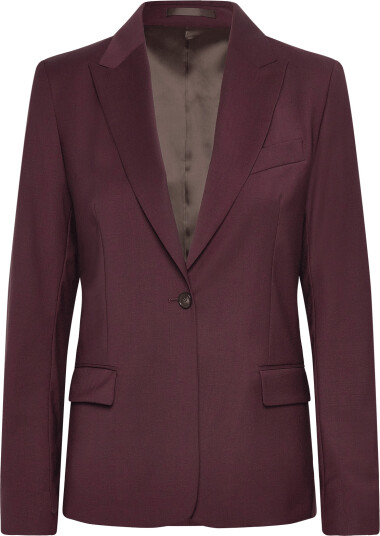 Filippa K Sasha Cool Wool Blazer Burgundy 42