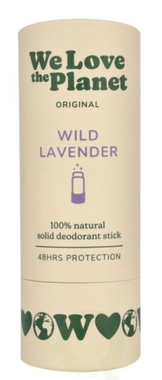 We Love The Planet Original Deodorant Stick 40 g Wild Lavender We Love The Planet Original Deodorant Stick 40 g Wild Lavender