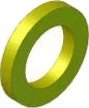 Bxb 135-12 Slitering Messing 18 X 12,1 X 2,5 mm
