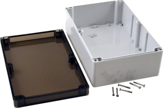 Hammond Electronics 1554Va2gysl Universalskap 240 X 160 X 90 Polykarbonat Grå 1 Stk