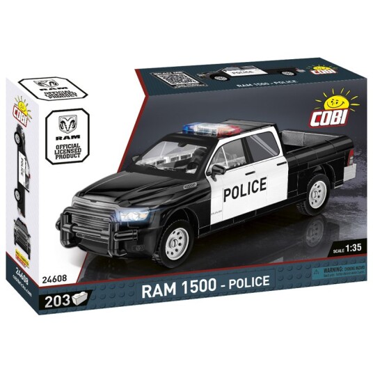 Cobi RAM Byggesett 203 Deler RAM 1500: Police Cobi RAM Byggesett 203 Deler RAM 1500: Police