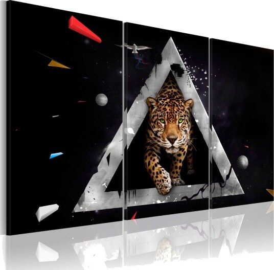 Bilde Tiger Innkommende! 120x80 Artgeist sp. z o. o.