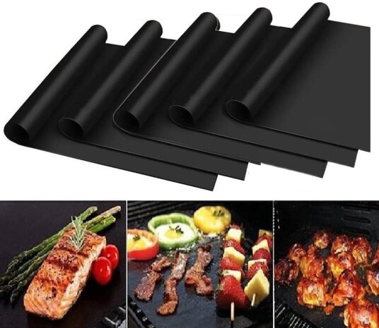 5 Pack Grillmatta Ugnsmatta & Bakningsmatta Non Stick