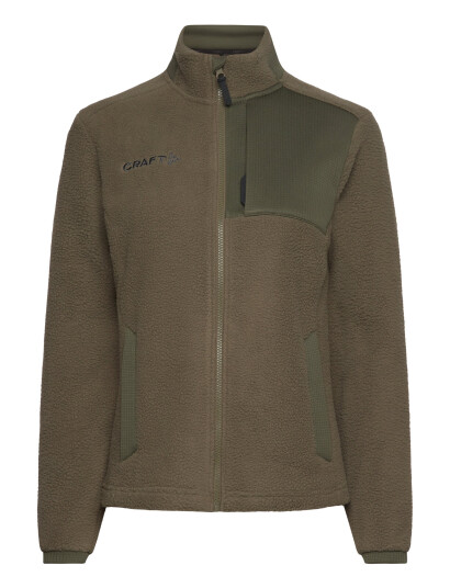 Craft Adv Explore Pile Fleece Jacket W - Green - L Craft Adv Explore Pile Fleece Jacket W - Green - L