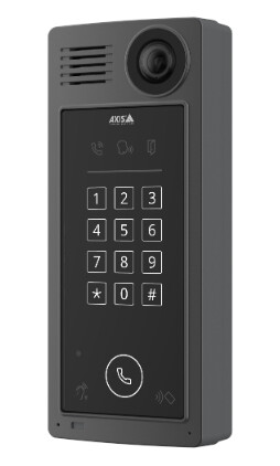 Axis A8207-VE MkII Video Dørstasjon med 6 MP Kamera og RFID Leser