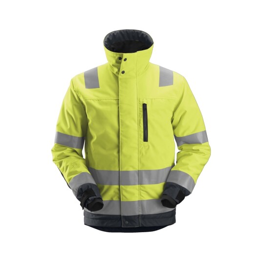 Snickers Workwear 1130 AllroundWork Jakke varsel , gul Str . S Snickers Workwear 1130 AllroundWork Jakke varsel , gul Str . S