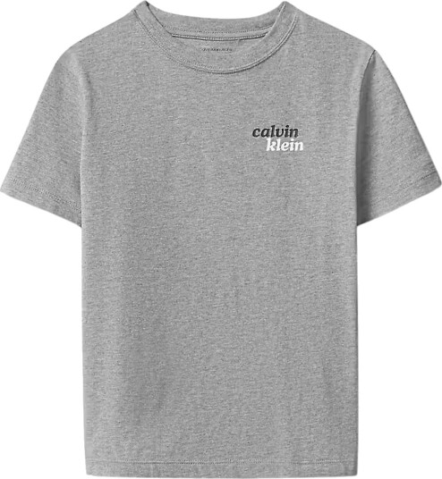 Calvin Klein T skjorte Medium+ Grey Heather Grey Calvin Klein 12 år 152 T skjorte Grå