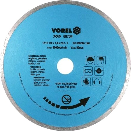 Vorel 08734 Vinkelslibertilbehør
