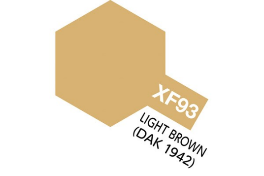 Tamiya 81793 XF-93 ACRYLIC MINI LIGHT BROWN DAK 1942
