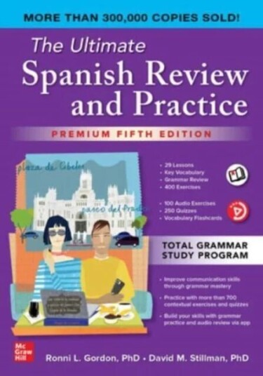 The Ultimate Spanish Review And Practice, Premium Fifth Edition Av Ronni Gordon, David Stillman