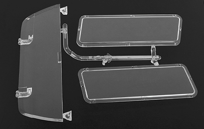 RC4WD 0110 Chevrolet Blazer Topper Clear Window Parts Tree RC4WD 0110 Chevrolet Blazer Topper Clear Window Parts Tree