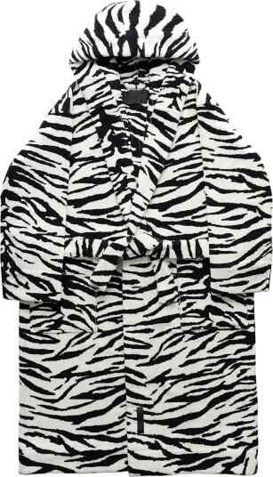 MAGNIBERG Wild Bathrobe White S