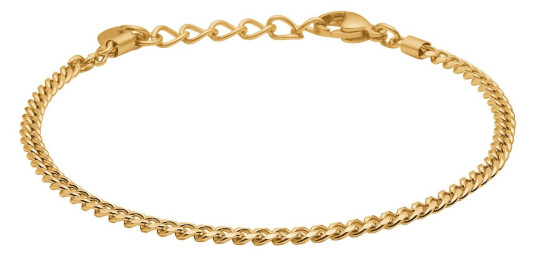 Tom Morris Panzer Armbånd 18 kt. Gullforgylt Rustfritt Stål TM00007 - Herre - Gold Tom Morris Panzer Armbånd 18 kt. Gullforgylt Rustfritt Stål TM00007 - Herre - Gold