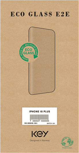 Key E2e Skjermglass Iphone 15 Plus