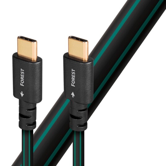 AudioQuest Forest USB-C to USB-C USB kabel Grønn AudioQuest Forest USB-C to USB-C USB kabel Grønn