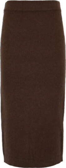 Twinset Dame Skjørt Brun S,