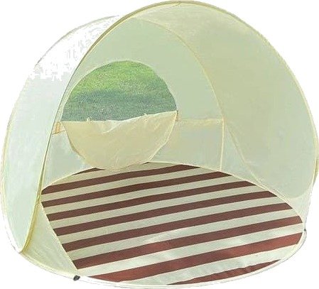 Ukjent merke strandtelt for barn Automatisk pop up solskjerm for utendørs bruk Bærbar sammenleggbar solskjerm for camping og piknik