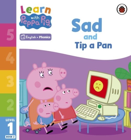 Learn With Peppa Phonics Level 1 Book 2 ¿ Sad And Tip A Pan (Phonics Reader) Av Peppa Pig