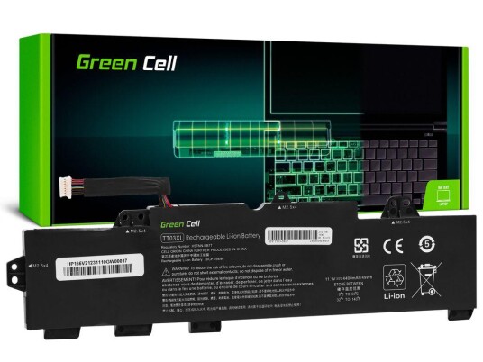 Bateria Green Cell Tt03xl Do Hp Elitebook 755 G5 850 G5, Hp Zbook 15U G5 Bateria Green Cell Tt03xl Do Hp Elitebook 755 G5 850 G5, Hp Zbook 15U G5
