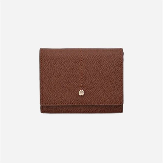 Lottusse Carteras Wallet Safian Chestnut