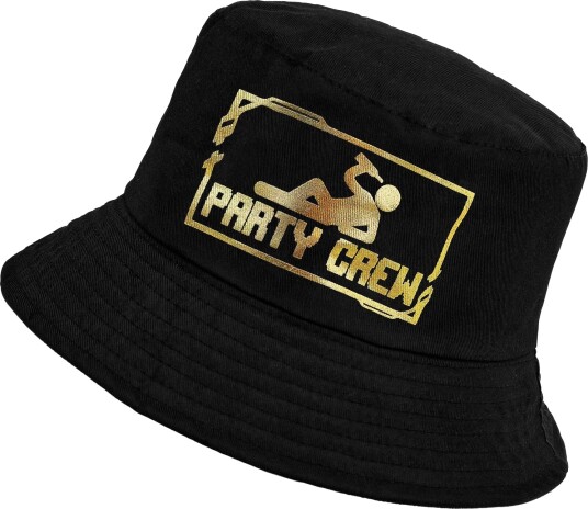 Svart Party Crew Bøttehatt Bøttehatt/Fiskehatt 28583