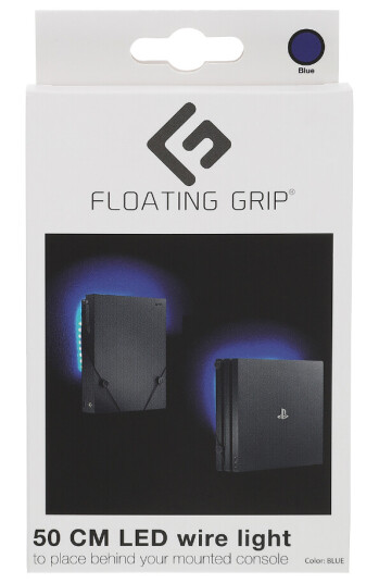 Floating Grip Led Wire Light with USB Blue