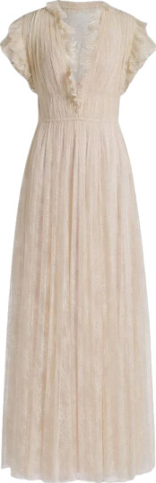 Alberta Ferretti Dame Kjoler Beige M,