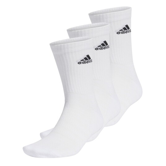 Adidas Crew Sokker 3 par White/Black S 37-39
